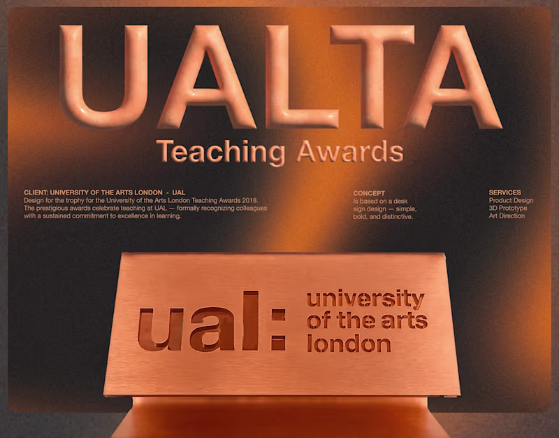 Cover image for UALTA - Award Product Design | University of the Arts