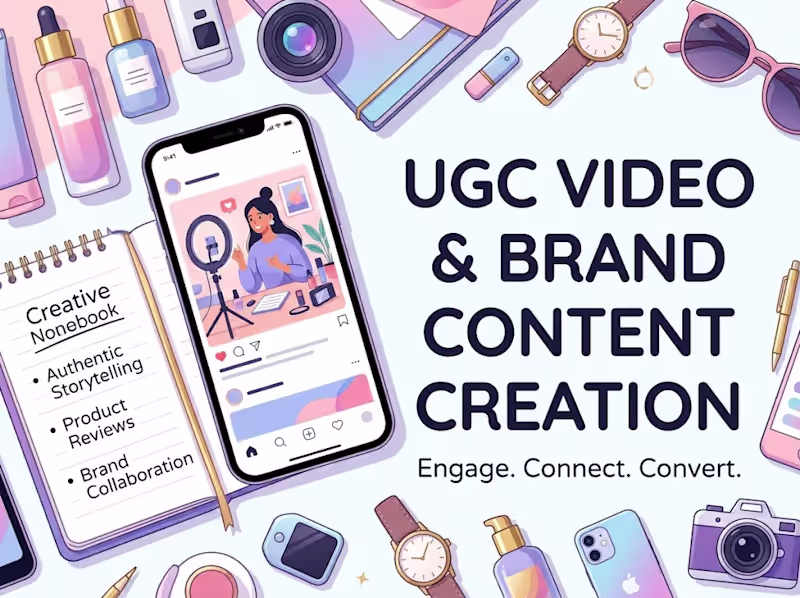 Cover image for UGC Video & Brand Content Creation
