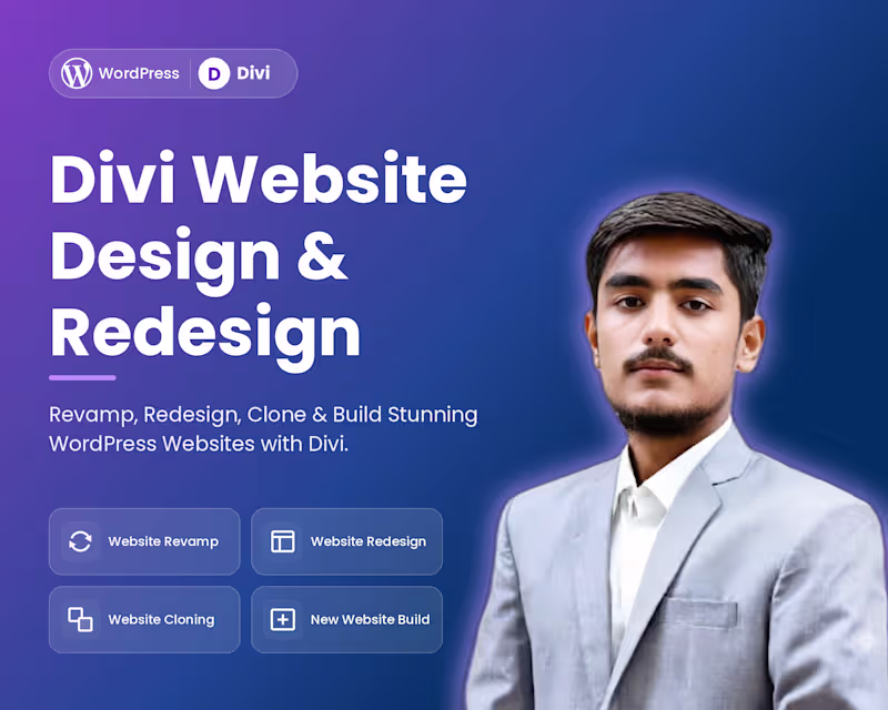 Cover image for Divi WordPress Website Design & Redesign
