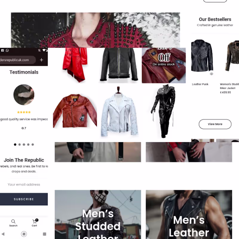 Cover image for Shopify Fashion Store Design &