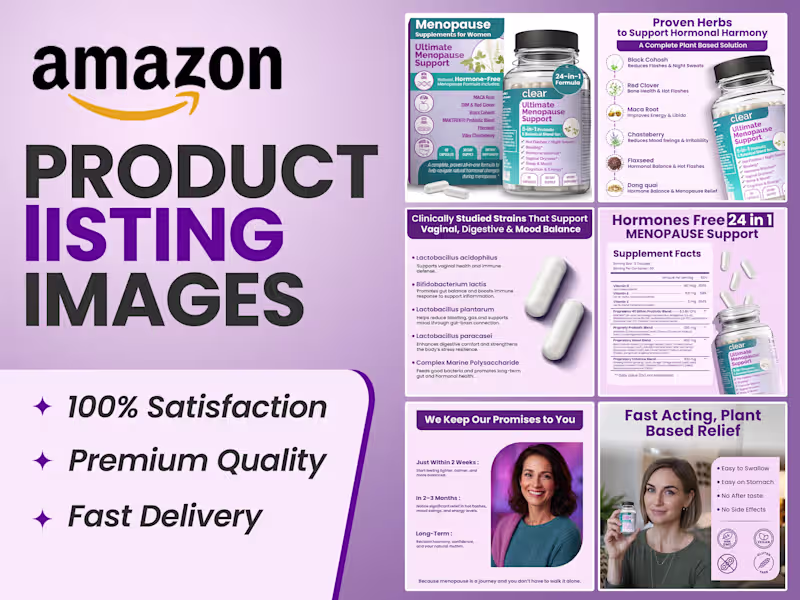 Cover image for  create eye catching listing Optimization to boost CTR and sales