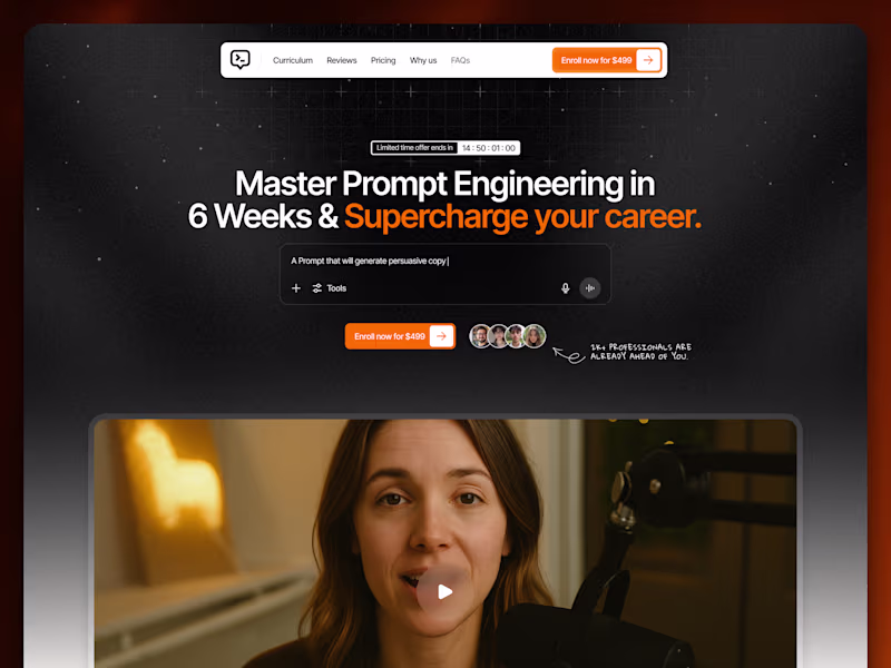 Cover image for Mindly - Gen AI Course Landing Page