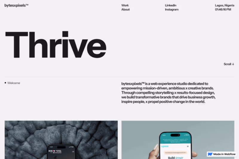 Cover image for Webflow Monthly Retainer