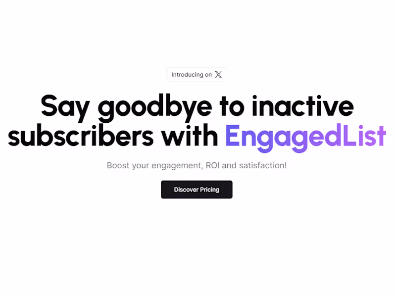 Cover image for EngagedList