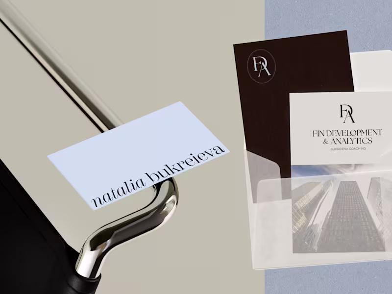 Cover image for Premium Brand Identity for a Financial Consultant