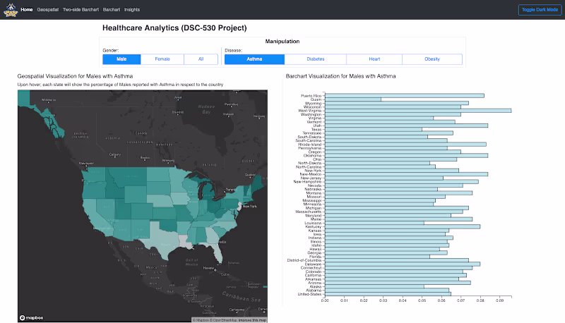 Cover image for Healthcare Analytics Visualization