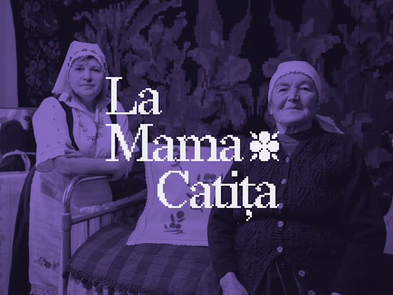 Cover image for La Mama Catița Visual Identity Design