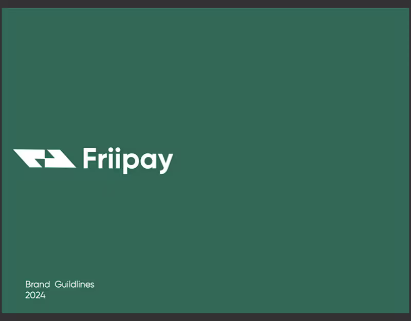 Cover image for Friipay Brand identity design