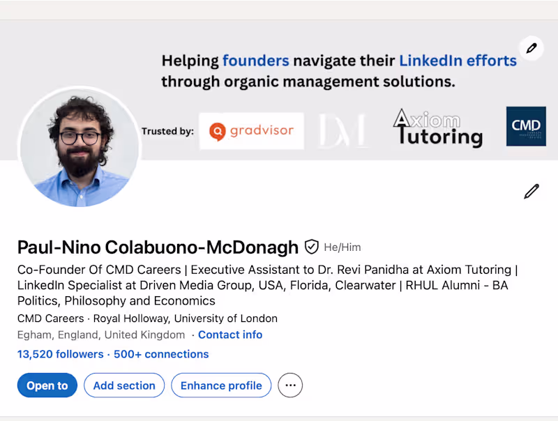 Cover image for Here's a 5 step LinkedIn frame work I used in the 2024/25 ac...