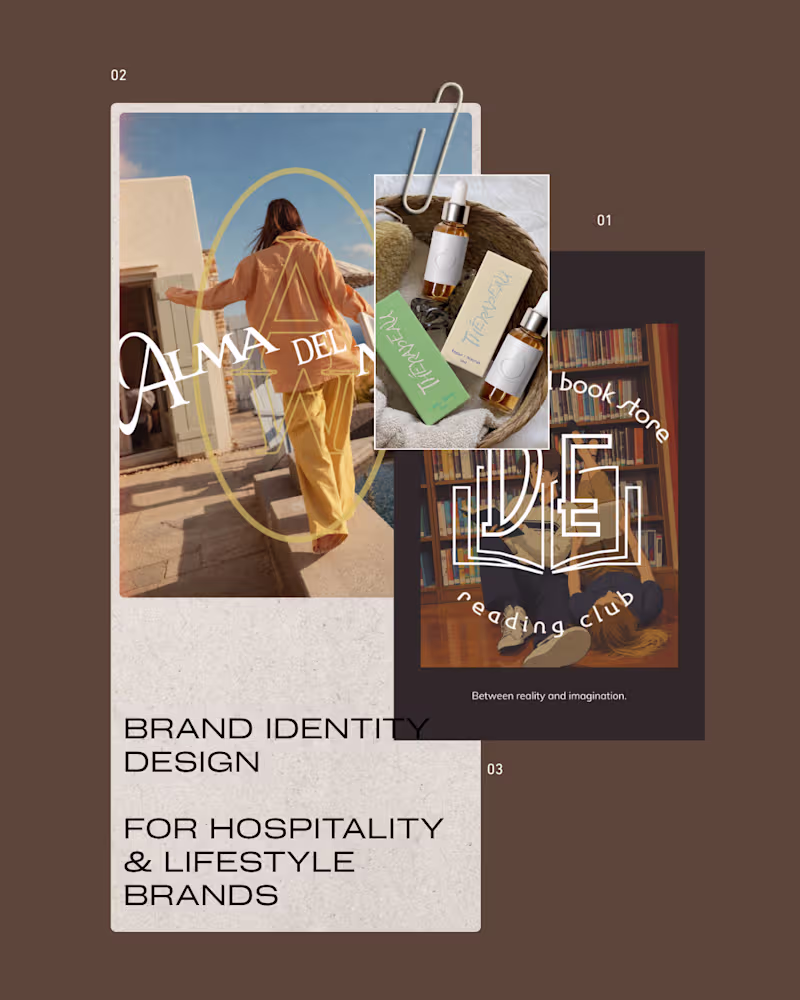 Cover image for Brand Identity Design for Hospitality & Lifestyle Brands