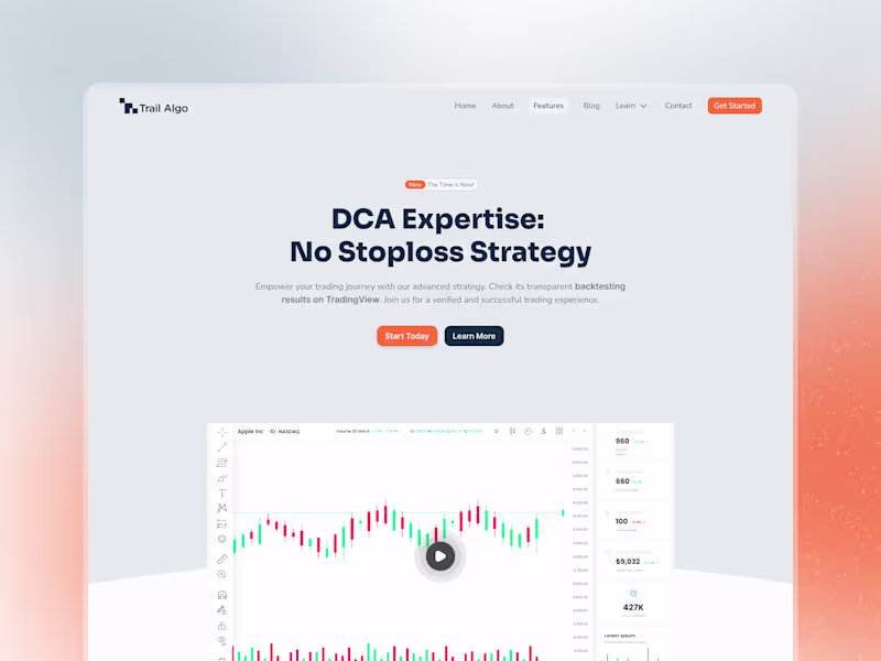 Cover image for Webflow Design & Development - Script Vendor for TradingView