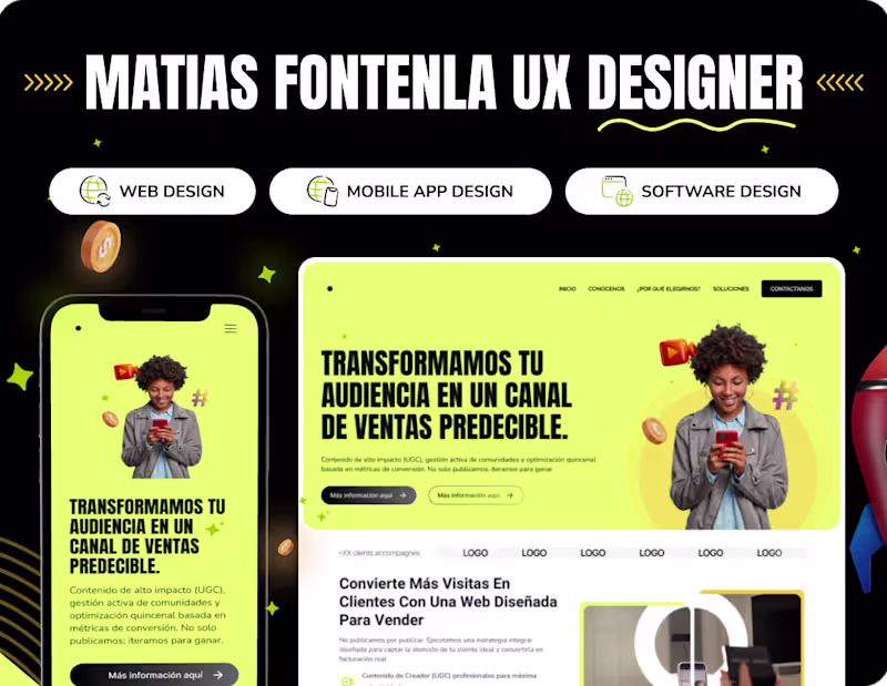 Cover image for Diseño UX/UI Transformá tu Idea en un Producto Real con Figma 🚀
