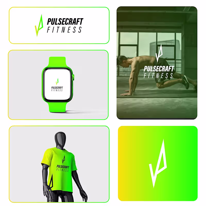 Cover image for  Logo Design for PulseCraft Fitness