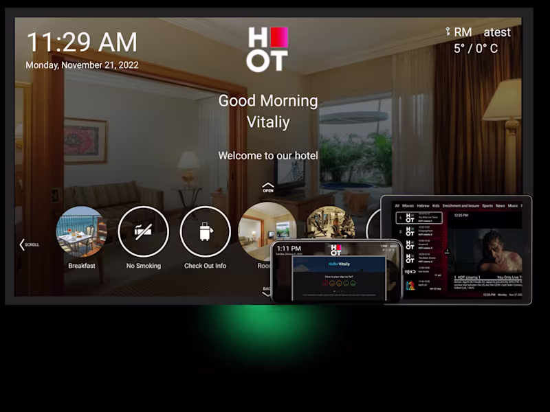 Cover image for TVOS, Apple, Android, Fire, Roku app design and development 