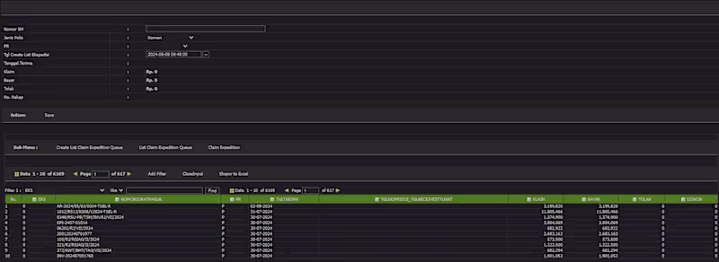 Cover image for Generate Claims Account Payable