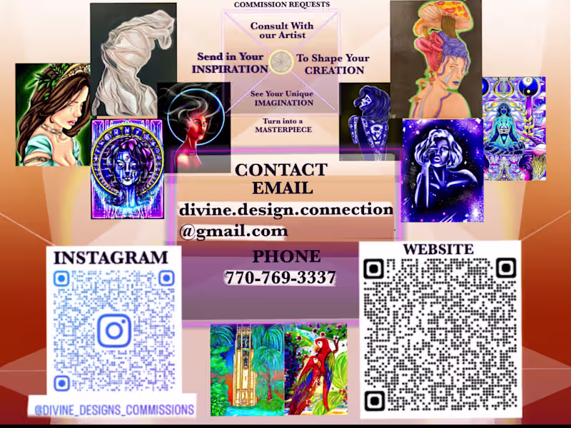 Cover image for DIVINE DESIGNS - INSTAGRAM 