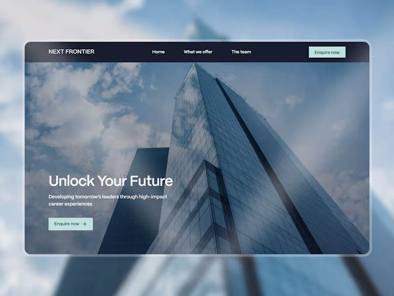 Cover image for EdTech Webflow Development | Next Frontier