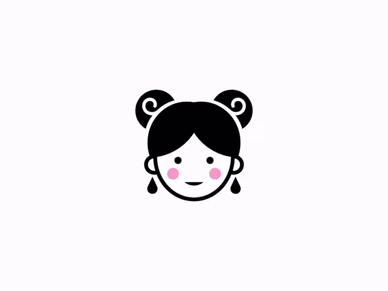 Cover image for cute and minimalist girl logo