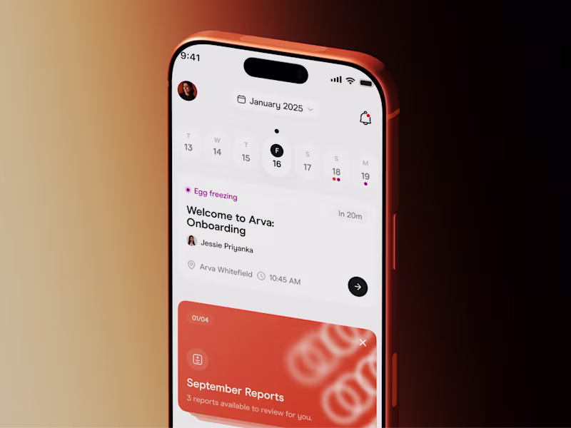 Cover image for Arva Health - App, Website & Dev