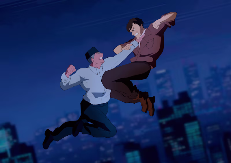 Cover image for Fighting Scene: A Born Rogue