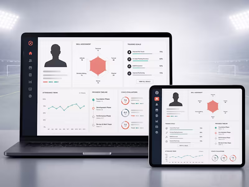 Cover image for Player Development Dashboard