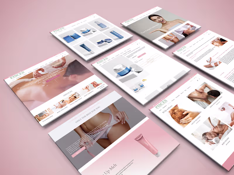 Cover image for Pisces Wellness — Service-Based WordPress