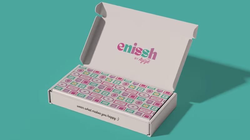 Cover image for Enissh by Aziza - Complete Brand Kit