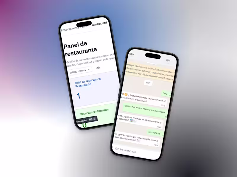 Cover image for Built an AI-powered reservation agent