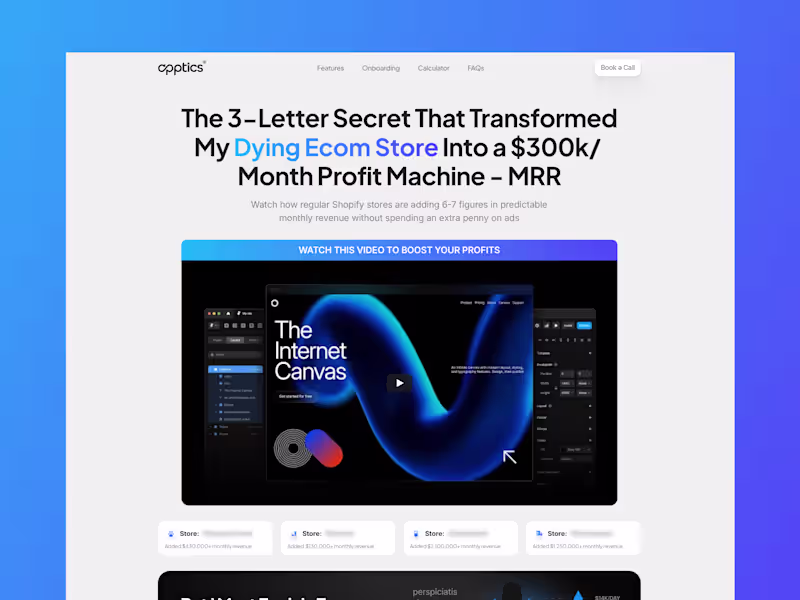 Cover image for Figma to Framer Landing Page (Conversion Focused)