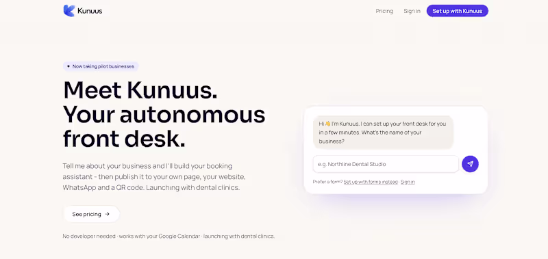 Cover image for Kunuus is an AI customer