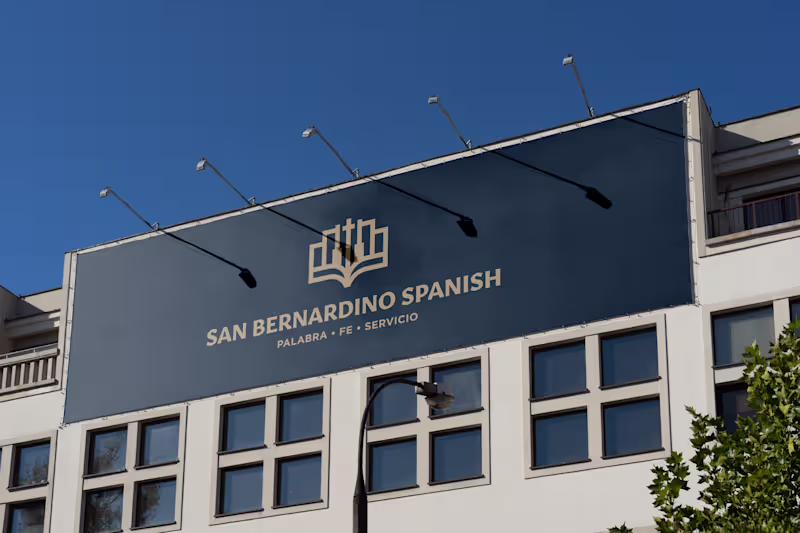 Cover image for San Bernardino Spanish Church Brand Identity