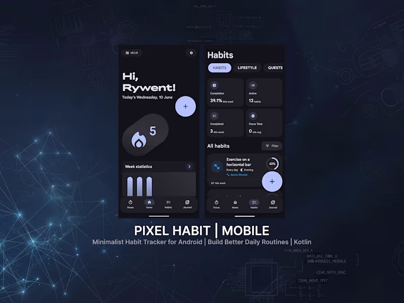 Cover image for Pixel Habit - Android Habit Tracker 