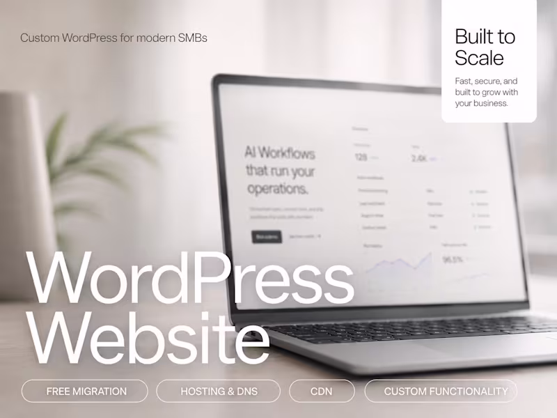 Cover image for WordPress Website