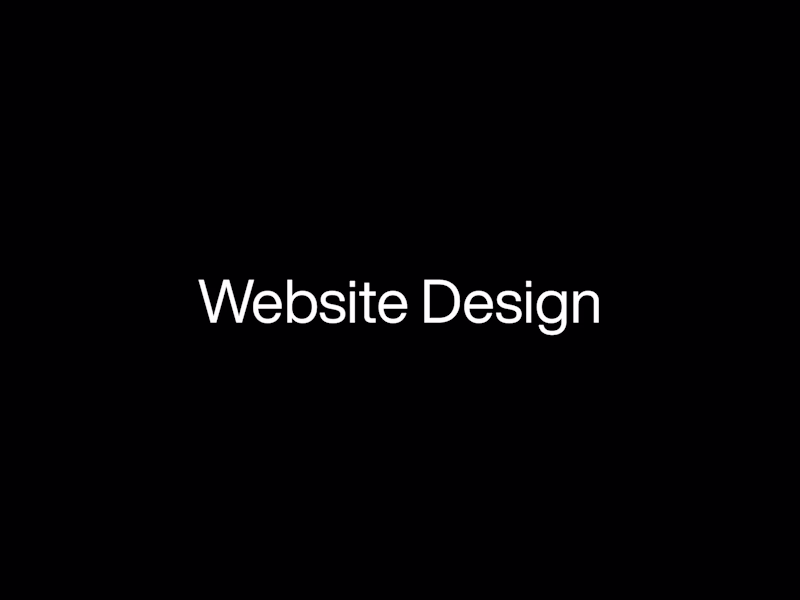Cover image for Website Design
