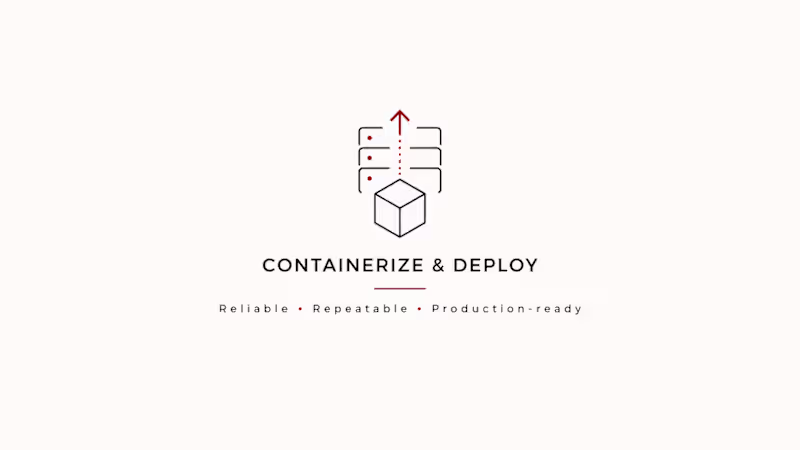 Cover image for I will containerize and deploy your application