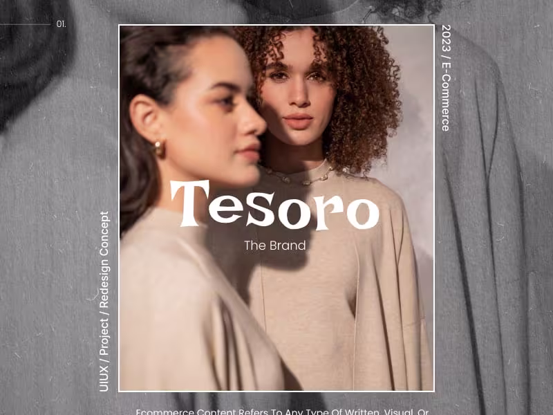 Cover image for Tesoro UX design