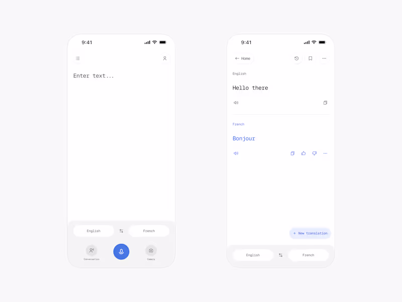 Cover image for Google Translate redesign concept