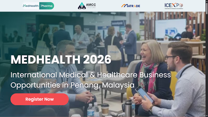 Cover image for Designing MEDHEALTH 2026 Landing Page