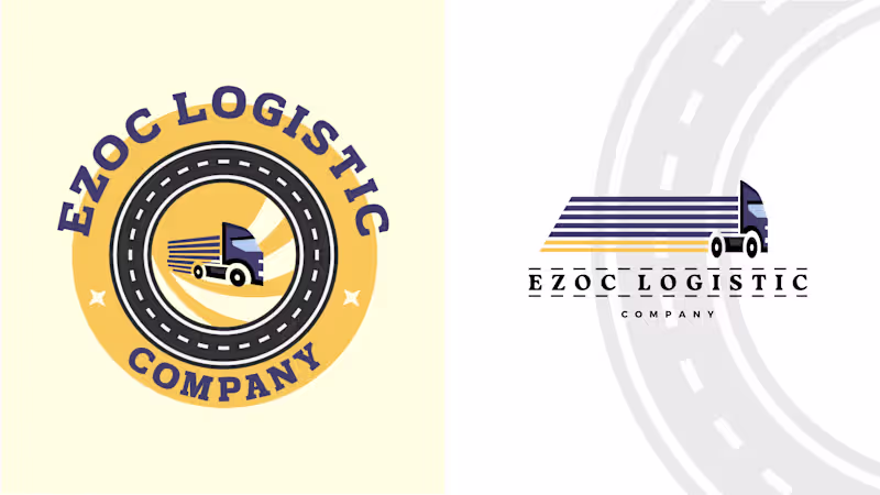 Cover image for Dynamic & Professional Logo Design for Ezoc Logistic Company