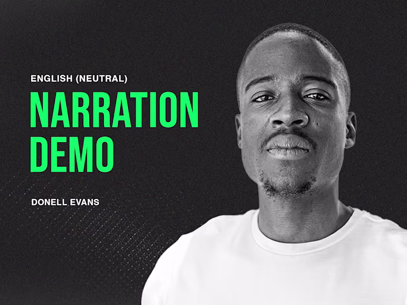 Cover image for Narration & Documentary Demo