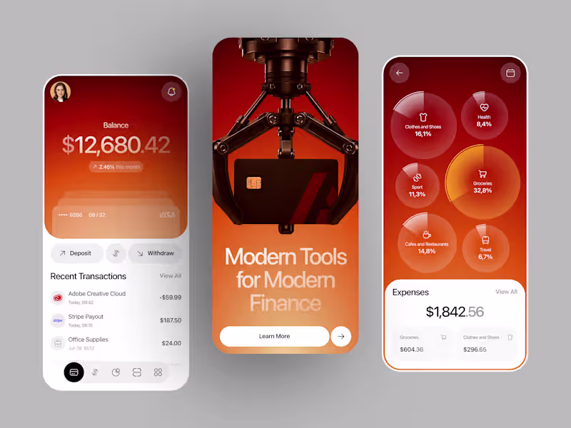 Cover image for Personal Finance & Expense Tracker Mobile App