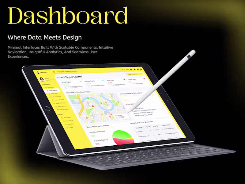 Cover image for Modern Dashboard UI Design for  Businesses