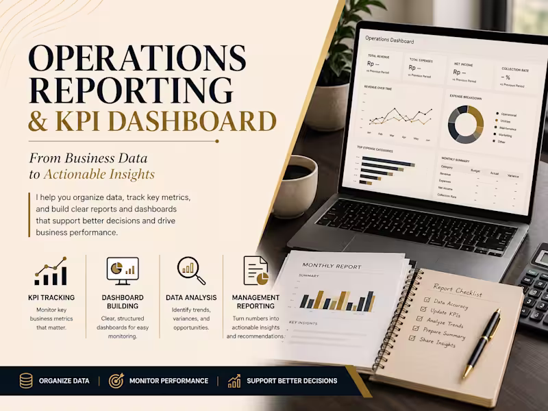 Cover image for Operations Reporting & KPI Dashboard