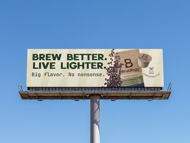 Cover image for Coffee Subscription | Sustainable Brand Identity