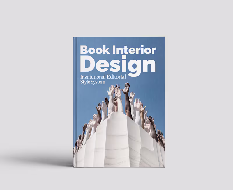 Cover image for Book Interior Style System Demonstration
