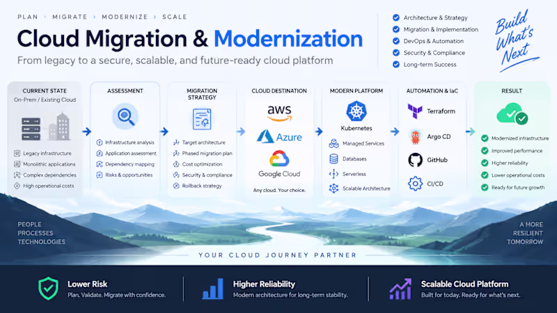 Cover image for Cloud Migration & Modernization