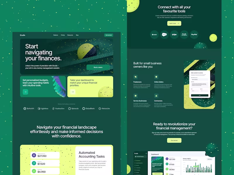 Cover image for Finance Company Web Design