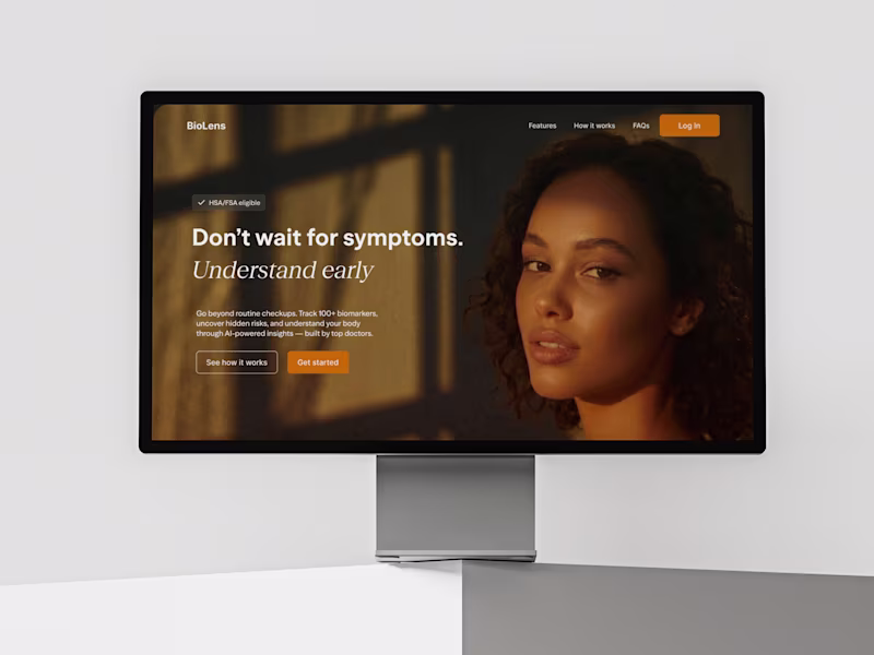 Cover image for     BoLens - AI-Powered Preventive Healthcare Website Design ⭐