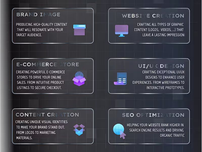 Cover image for Landing page of a marketing agency