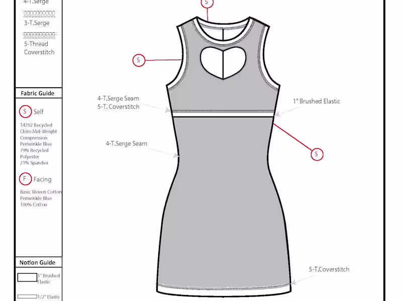 Cover image for Fashion Flat Creation from a Photo Reference/Sketch